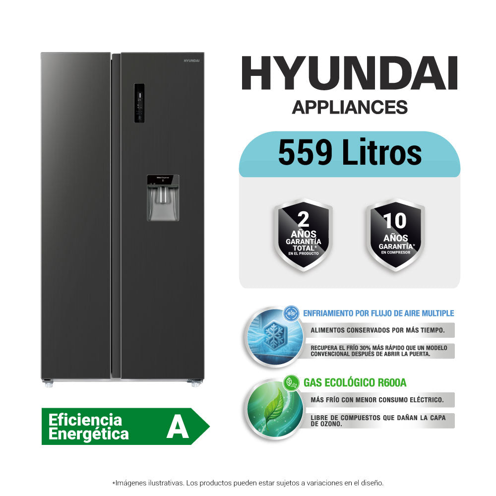 Nevecón HYUNDAI Side By Side 559 LITROS