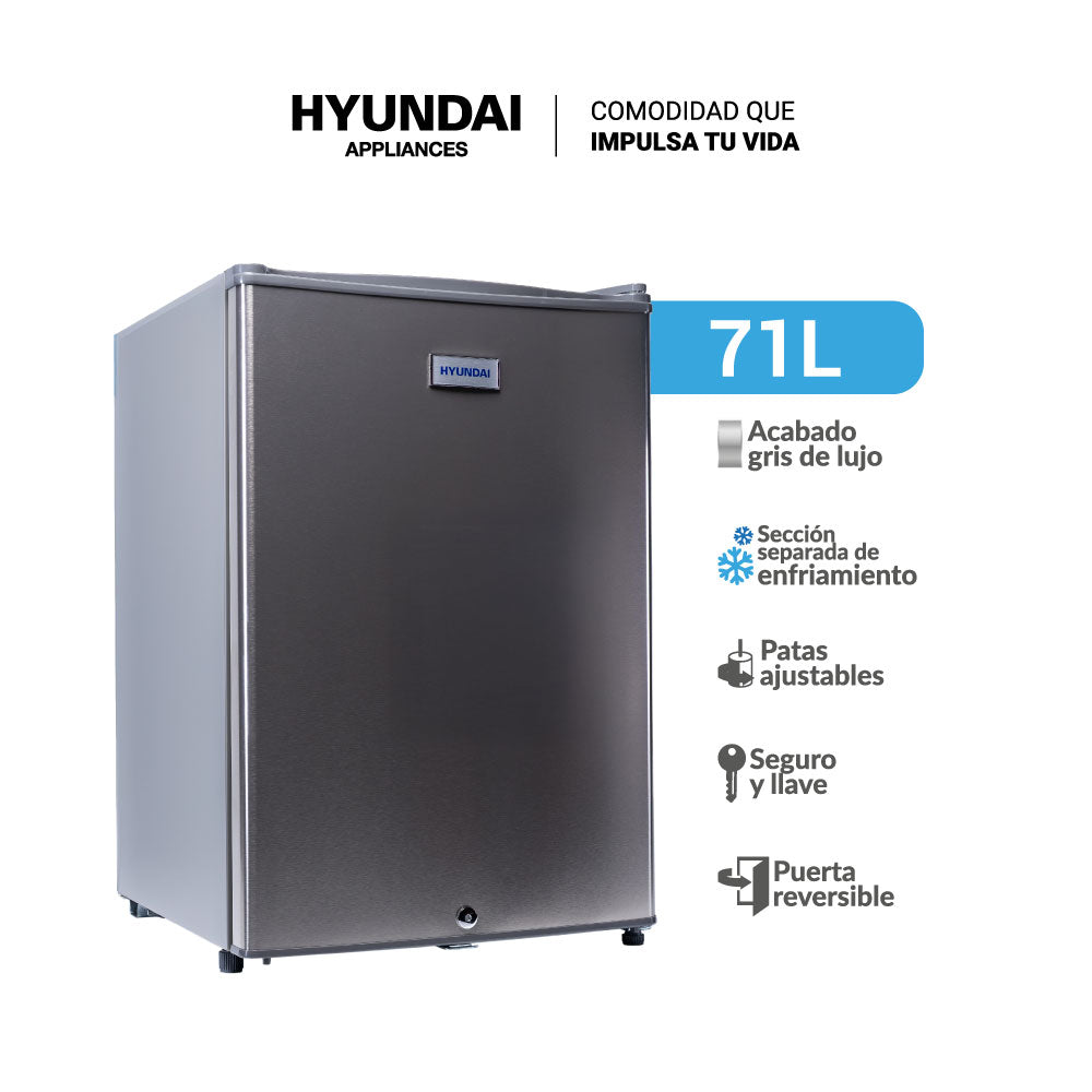 Nevera Minibar HYUNDAI Frost 71 LITROS