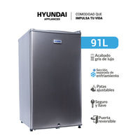 Nevera Minibar HYUNDAI Frost 91 LITROS