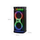 Parlante HYUNDAI luces party 150 Watts / Rms