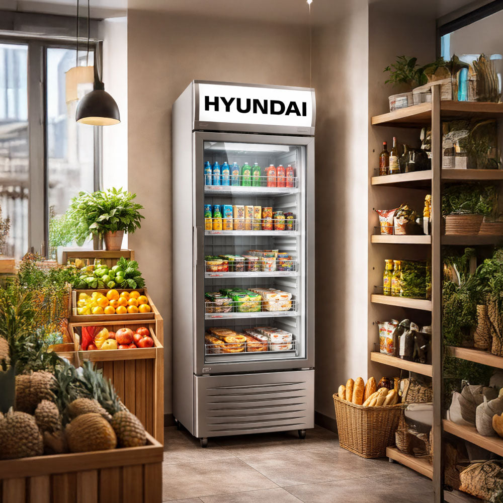 Nevera Vitrina HYUNDAI No Frost 330 LITROS