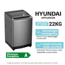 Lavadora HYUNDAI 22 KG